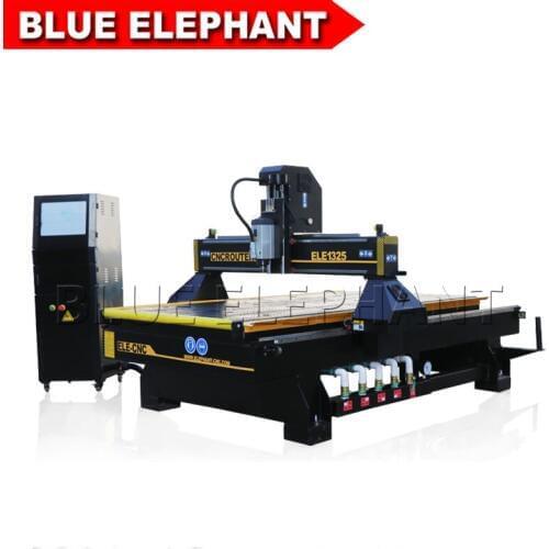 CNC 1325 Wood Router 850w Japan Yaskawa servo motor wood carving machine selling to Germany Italy