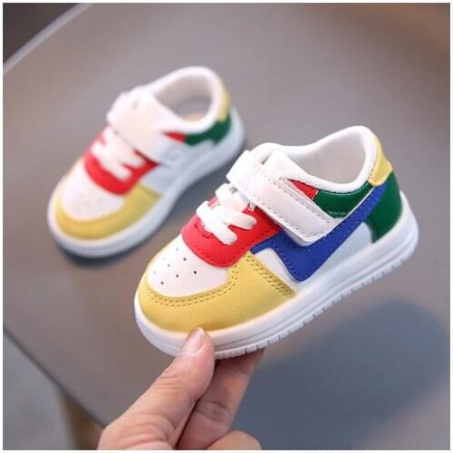 Baby Shoes Toddler Girls Boys Sports Shoes For Children Girls Baby Leather Flats Kids Sneakers Fashion Casual Infant Soft Shoes