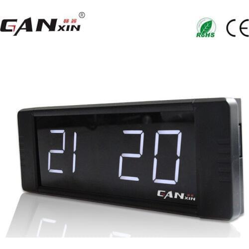 [Ganxin]1" Programmable Led Remote Control wall clock modern design home decor
