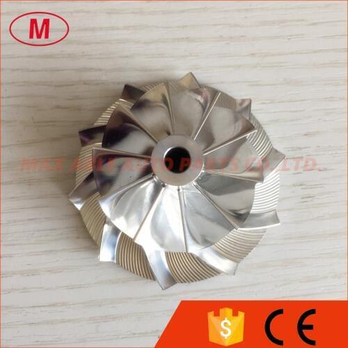 GTX2860 796044-0003 42.20/60.40mm 10+0 blades high performance turbo billet/milling/aluminum 2024 compressor wheel for racing
