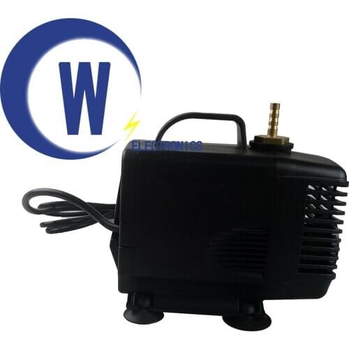 Multifunctional submersible pump 80W 3.5M 3500L / H AC 220V input laser engraving and cutting machine spindle cooling