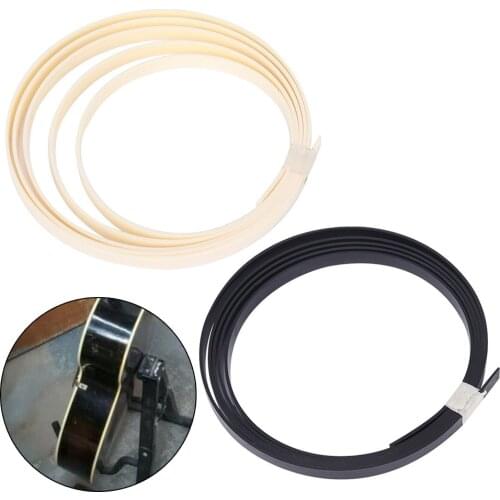 1Pc Guitar ABS Plastic Binding Purfling Strip Edge Trim Inlay Neck Body Luthier Tool For Acoustic Classical Guitar Bass Ukulele