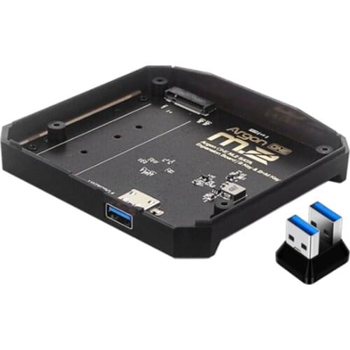 For Argon ONE M.2 Expansion Board USB 3.0 to M.2 SATA SSD Adapter for Raspberry Pi 4B Base for Argon ONE V2/M.2 Case
