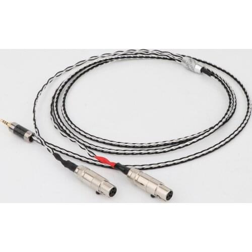 Preffair 4.4MM Balanced Compatible with Audeze LCD-2, LCD-3, LCD-4, LCD-X, LCD-XC Headphone and for Astell&Kern AK240 AK380