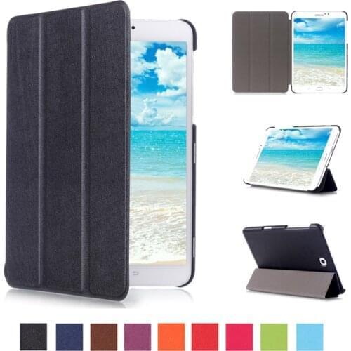 Smart Tablet Case For Samsung Galaxy Tab S2 8.0" SM-T715 SM-T710 SM-T719N SM-T719 SM-T715Y SM-T719Y SM-T713 3-Folded Stand Cover