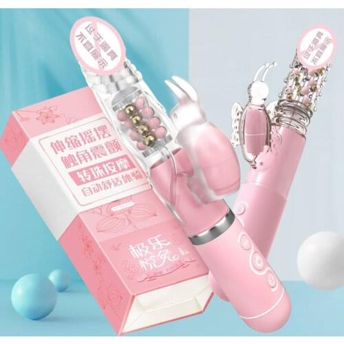 Female Masturbation G-spot Clitoris Stimulator Rabbit Big Dildo Vibrator 12 Speed Vagina Erotic Tools Sex Toys For Women Couples