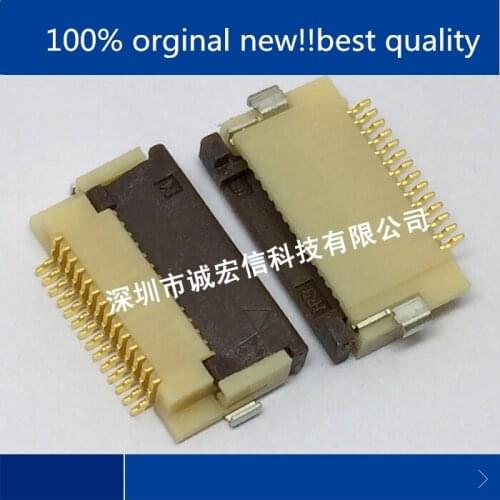 10pcs 100% new and orginal real stock FH12-20S-0.5SH(55) 0.5MM 20P horizontal flip bottom connector