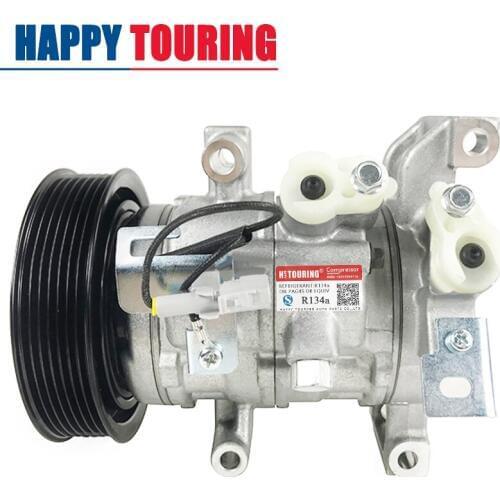 10SRE11C Car a/c compressor 883200K660 883200K520 883200K550 447160-9060 447280-2720 88320-0K670 for Toyota Hilux Lexus GR 15-18