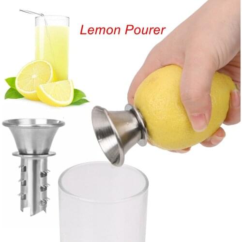 2021 Stainless Steel Hand Juicer Juice Squeeze For Lemon Pourer Screw Manually Orange Limes Citrus Juice Fruit Orange pressurer