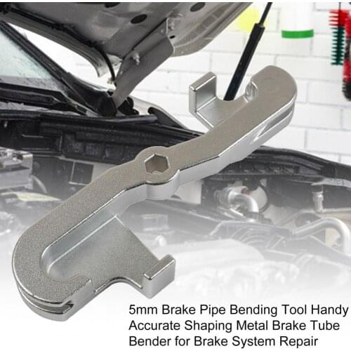 35% Hot Sales!!! 5mm Brake Pipe Bending Tool Handy Accurate Shaping Metal Brake Tube Bender for Brake System Repair