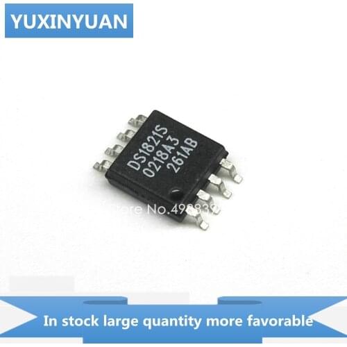 6pcs/lot DS1821S DS1821 SOP8