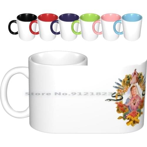 Vierge Ma?té Ceramic Mugs Coffee Cups Milk Tea Mug Maite French Cooking Cuisine Idol Creative Trending Vintage Gift Bottle Cup