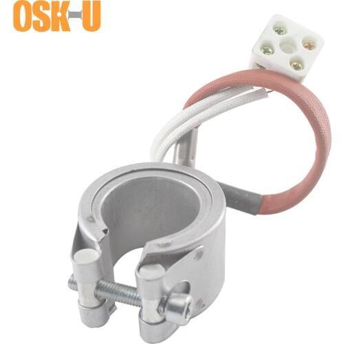 42mm Inner Diameter Ceramic Band Heater 230V 42x50/42x60/42x70mm Height Injection Machine Electric Heating Element Wattage 400W