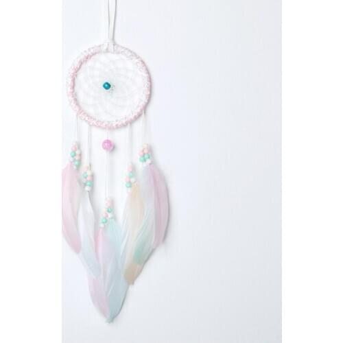 Wall Dreamcatcher Led Handmade Feather Dream Catcher Braided Wind Chimes Art For Dreamcatcher Hanging Car Home Decoration