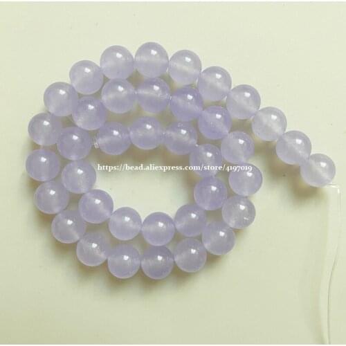 Free Shipping Natural Stone Dyed Color purple red Jades Round Loose Beads 6 8 10 MM Pick Size Jewelry Making