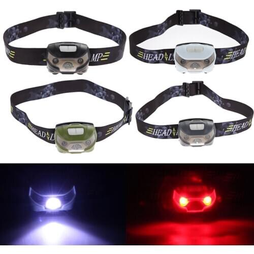 2019 New Motion Sensor Rechargeable LED Mini Headlamp USB Headlight Head Torch 5 Modes