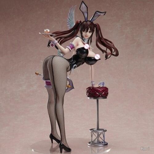 Native Raita Magical Girl Series Erika Kuramoto soft body Bunny Ver. PVC Action Figure Statue Anime Sexy Girl Model Toys