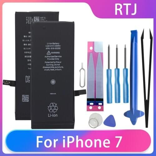 Runtianjin Replacement Cell Phone Batteries For iPhone 7 7g 1960mAh High Capacity Battery Free Tools AKKU