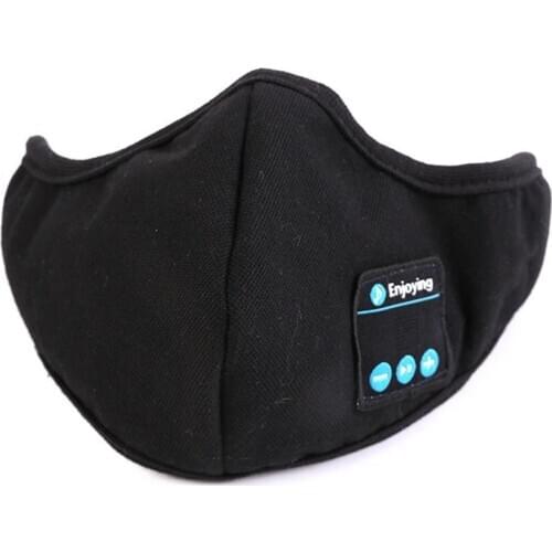 Warm Bluetooth Mask Washable Soft Cotton Face Cover Wireless Bluetooth Headphones Mask Bluetooth mask