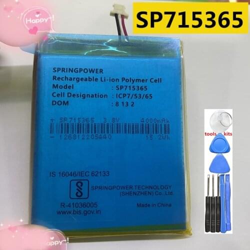 High Quality Original Battery 3.8V 4000mAh SP715365