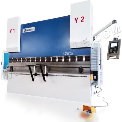 High quality bending machine with hydraulic compensation device and optional configuration