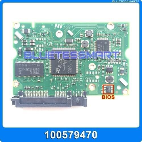 Hard drive parts PCB logic board printed circuit board 100579470 for Seagate 3.5 SATA hdd data recovery hard drive repair