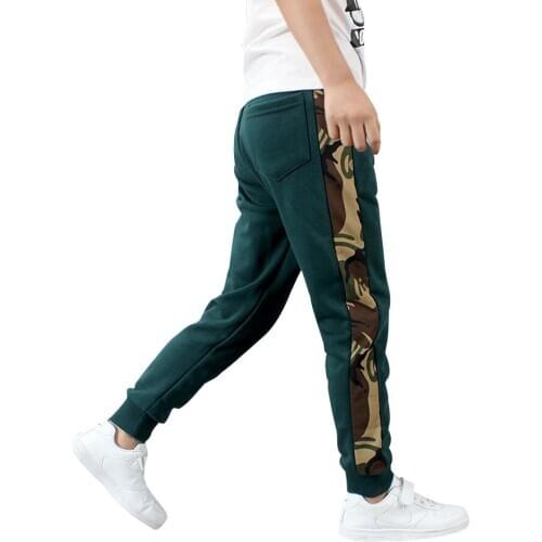 Boys Sport Pants Camouflage Children Teenage Boys Sports Trousers 2020 New Casual Pants For Boy 6 8 10 12 14 Year