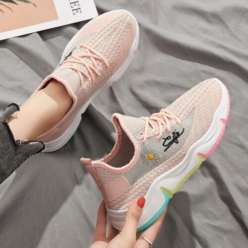 Autumn Women Casual Sneakers Silver White Jelly Rainbow Shoes On Platform Femme Basket Womens Trainers Ladies Designer Sneakers
