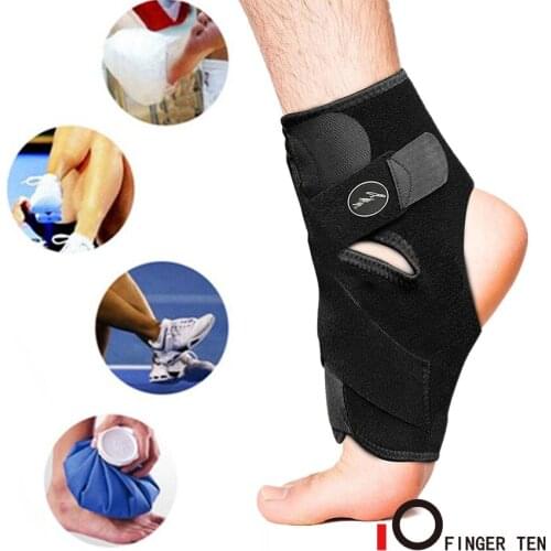 Basketball Ankle Support Brace Strap Orthosis Running Sports Foot Bandage Football Breathable Protector 1 Pc Black Drop Shipping