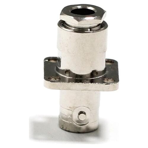 1PC BNC Female Jack RF Coax Connector 4-hole panel mount flange clamp for RG58 RG142 LMR195 cable New Wholesale