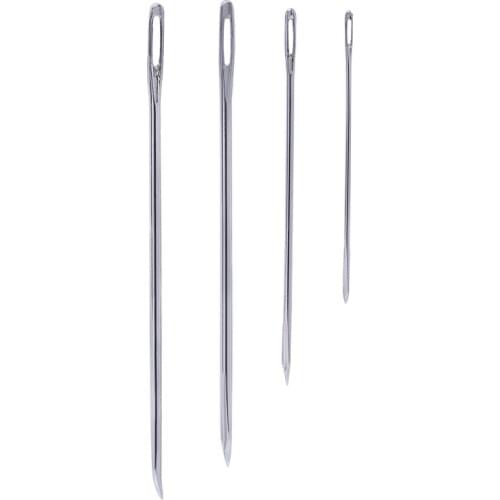 100PCS DIY Leather Triangular Needles Leathercraft Fur Special Stainless Steel Shaped Pin Stitch Needlework Sewing Supplies