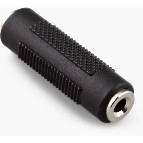 2PCS 3.5mm Female to Female Coupler