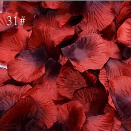 3000pcs/Lot Silk Rose Artificial Flowers Bride Wedding Decoration Petals Table Flowers Bachelorette Party Decoration Mariage