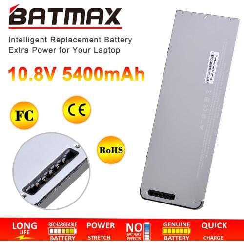 Batmax Laptop battery A1280 for Apple MacBook 13" A1278 A1280 MB466 MB466LL/A MB771 MB771LLA(2008 Version)