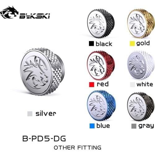 Bykski Water Cooling End Caps B-PD5-DG