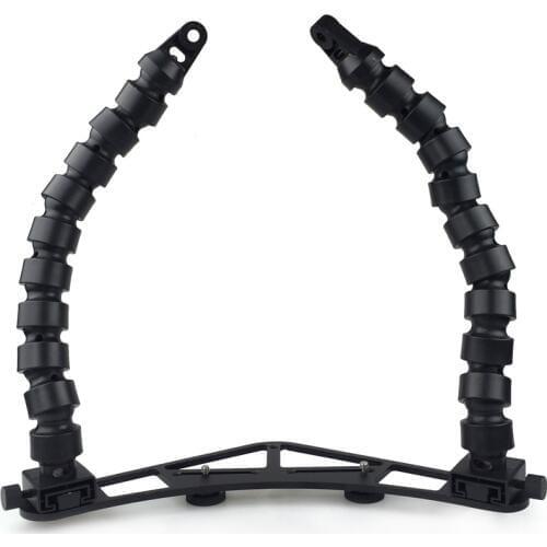 Diving Tray Bracket flex arm for TG5 Rx100 Gopro Camera housing case box cover strobe Light underwater photography accessories