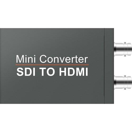 SDI to HDMI+SDI converter With Power adapter 3G HD SD-SDI Video Audio Converter Adapter For Camera Monitor HDTV