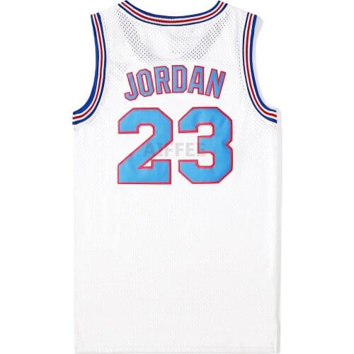 Movie Cosplay Costumes Space-Jam Tune-Squad #1/3 #1 BUGS #10 LOLA #2 #3 # 42 #96 #23 Basketball Jersey Stitched Name Number