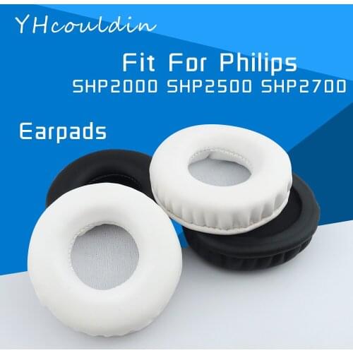 YHcouldin Earpads For Philips SHP2000 HP2500 SHP2700 Headphone Accessaries Replacement Leather