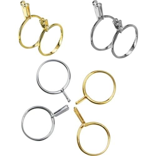 Professional Ring Stone Holder Naked Gemstone Diamond Claw Clamp Display Prong Jewelry Making Tool for Jeweler