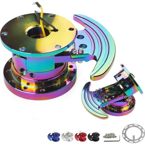 Removable Snap Off Boss Kit New Steering Wheel Quick High Tilt Racing Release Hub Kit Adapter Body