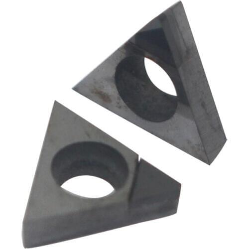 TBGT060102 2pcs blade for cutting high hardness materials use boring bar cnc machine PCD polycrystalline diamond material