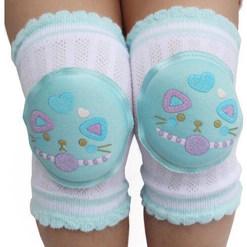1 Pair Fashion Baby Kneepad Animal Cartoon Children Knee Pads Doll Learn To Walk Best Protection Cotton Harnesses Leashes