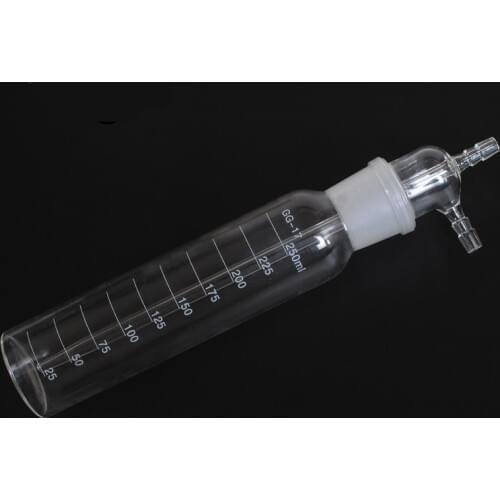 10/25/50/75/100/125/250/275/325/500ml Gas Sampling Tube Glinsky Absorber Bottle Apparatus Chemi Lab Glassware