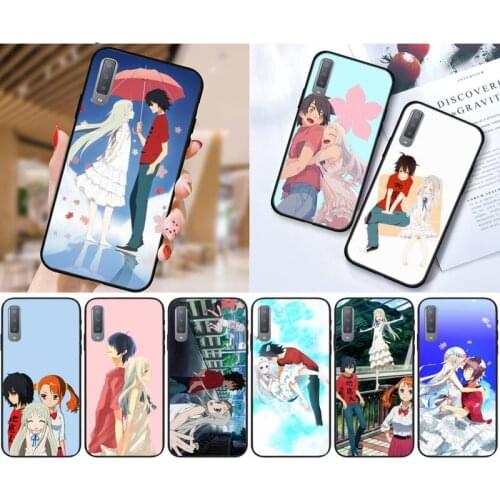 Zororong Yadomi Jinta and Honma Meiko Anime Phone Case For Samsung Galaxy S10 20 Note10 20 A30 50 70 71 Plus Ultra