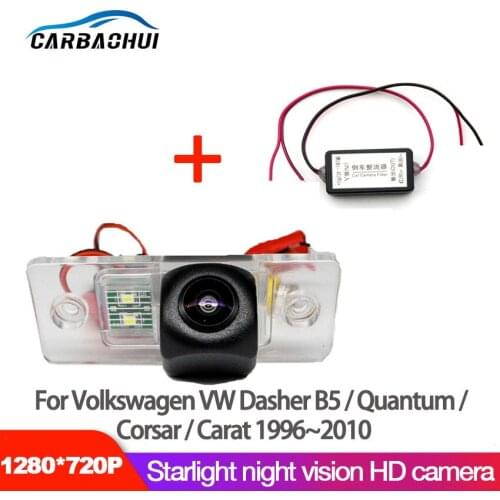 Car wireless Rear View Camera For Volkswagen VW Dasher B5 / Quantum / Corsar / Carat 1996~2010 high quality CCD HD+Waterproof
