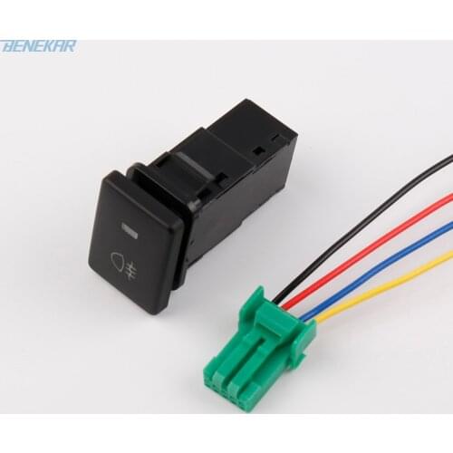 Benekar Rear Fog Light Switch Button for 2011-2015 Toyota Prado SIENNA Land Cruiser