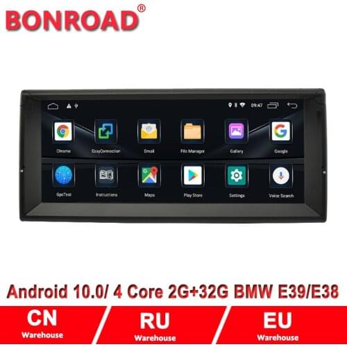 Bonroad 10.25" Android 10 Car Multimedia Player for BMW E39 5 Series 1996-2003 Car Radio DVD GPS Navigation With 2G RMA 32G ROM