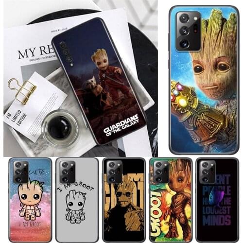 Marvel I am Groot For Samsung A72 A52 A02 S A32 A12 A42 A51 A91 A81 A71 A41 A31 A21 S A11 A01 A03 Core UW Phone Case
