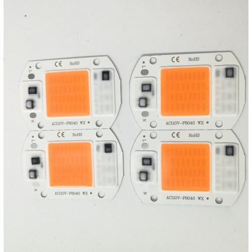 10pcs LED COB Bulb Chip 20W Chip 110V 220V Input Smart IC Fit For DIY LED Flood Light Full spectrum Street Lamp